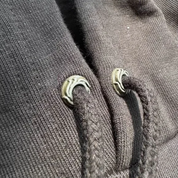 Chrome Hearts Black Sweatshirt with Vibrant Butterfly Design - Picture 3 of 4